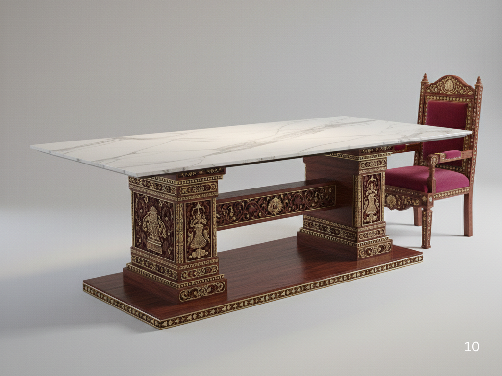 Custom dining table Financial District Hyderabad